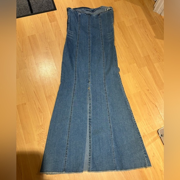 Tommy Hilfiger Jeans Maxi Strapless Dress - Picture 8 of 9